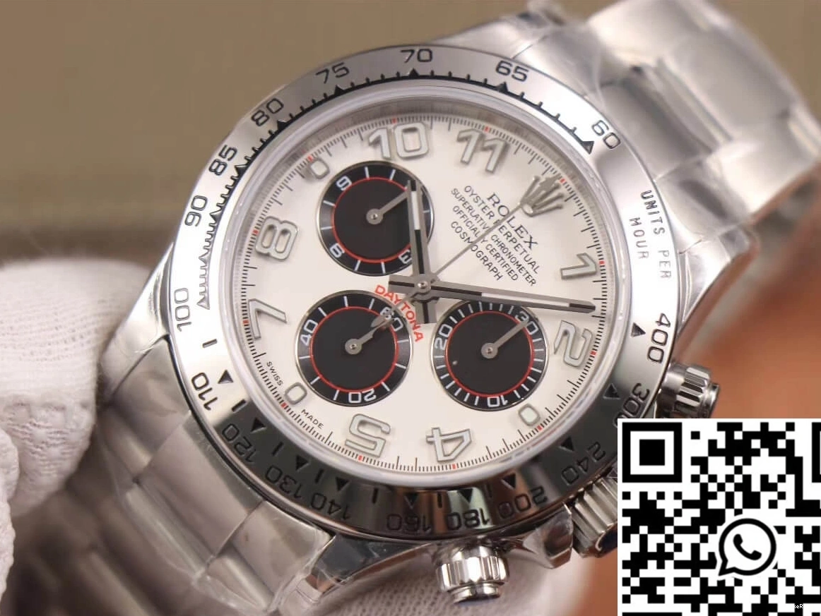 White Factory Daytona 116509 Dial JH Rolex Cosmograph 0420